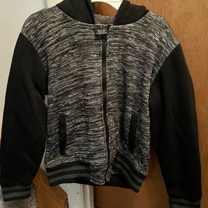 Brand new boys M(10-12) ring of fire zip up Sherpa Jacket with hood